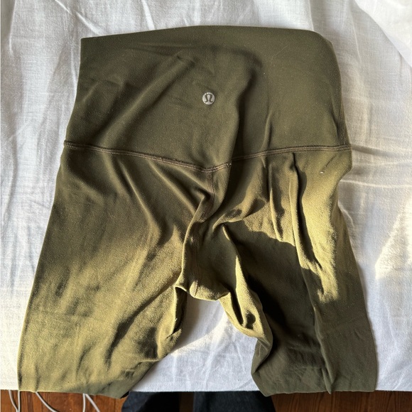 Lululemon Align Olive Green High-Waisted Leggings - Picture 2 of 2